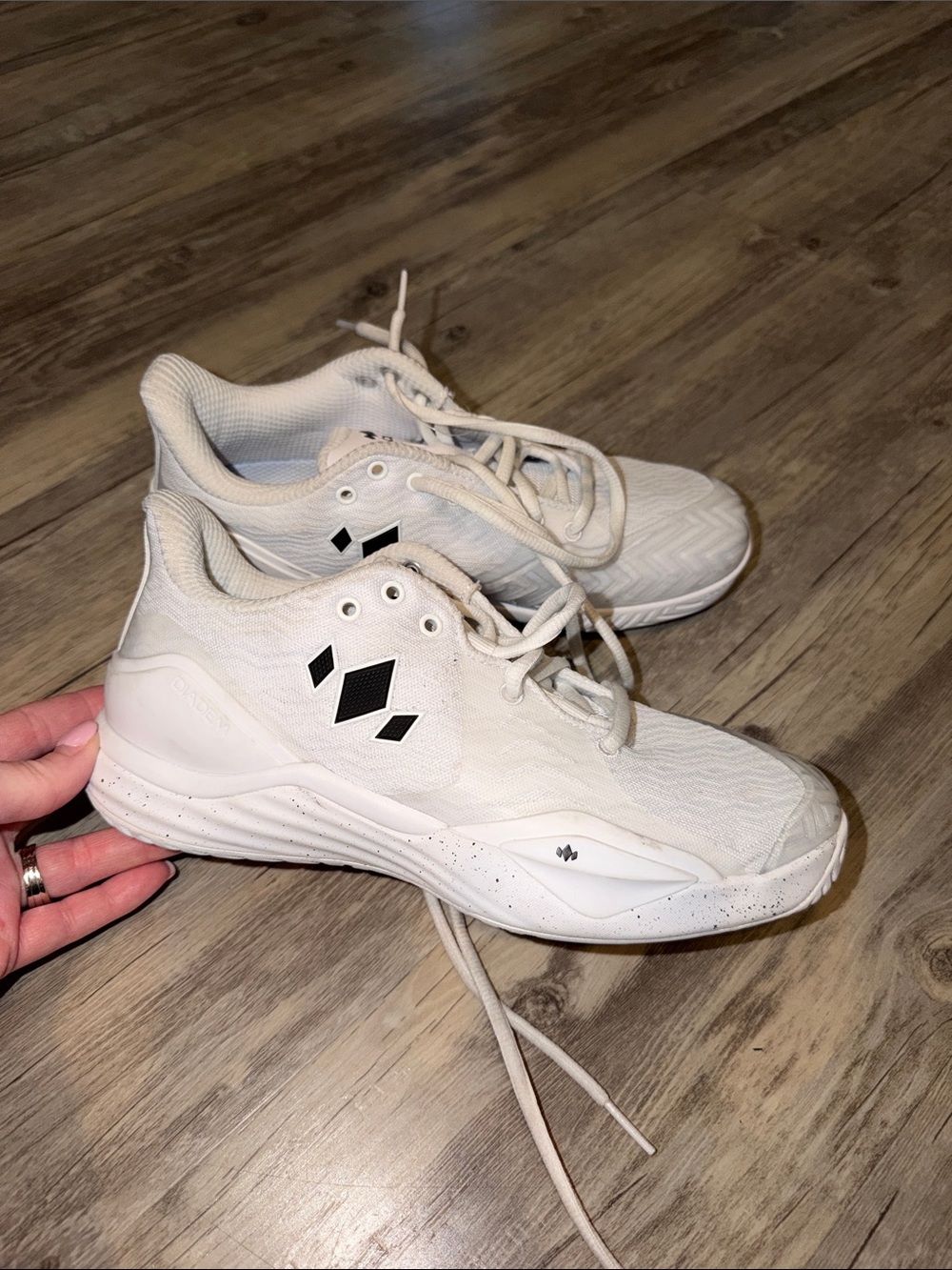 White Women's Athletic Sneakers – Lightweight Comfort